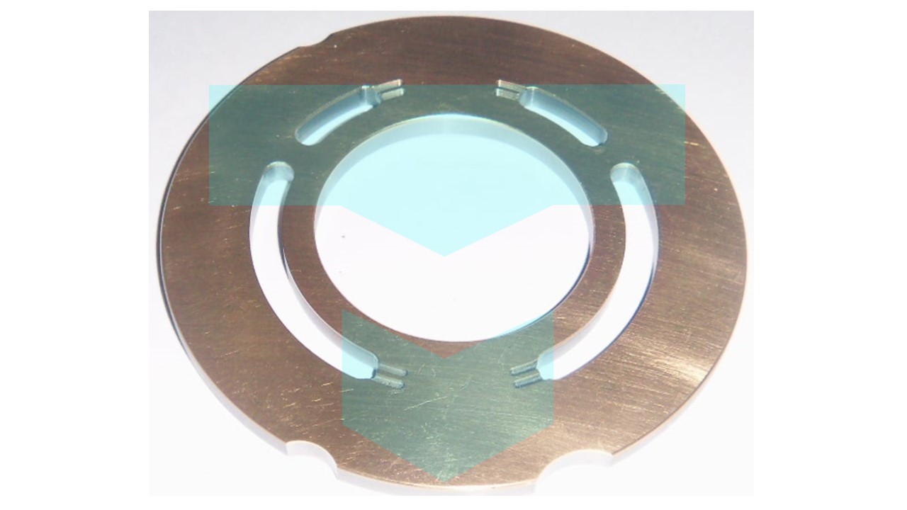 PLACA VALVULA BIMETAL VICKERS MFE-19